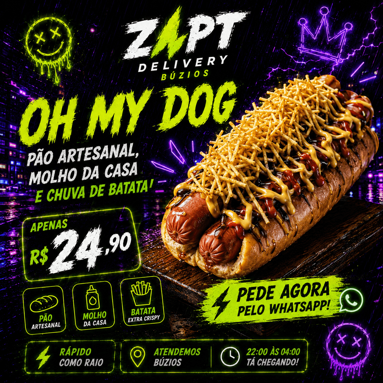 Hot dog Oh My Dog da ZAPT