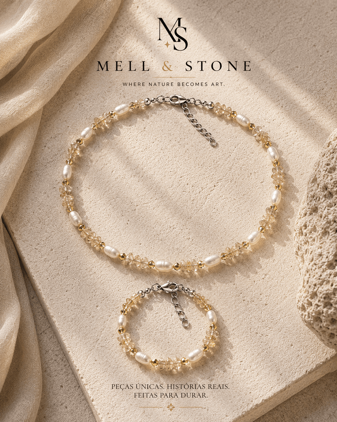Conjunto Pérolas & Cristal 02